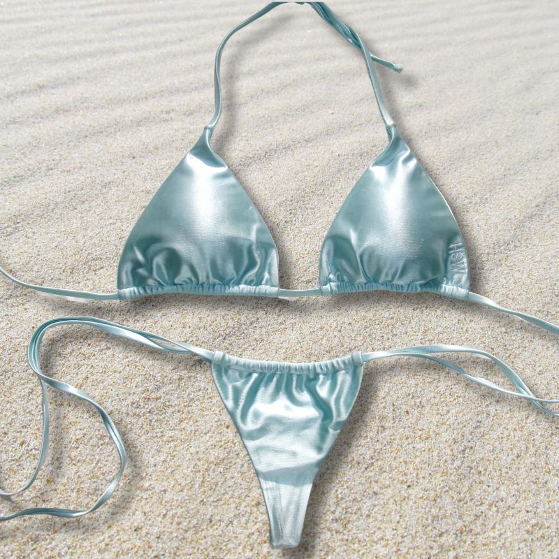 Icy Blue Summer Bikini Set