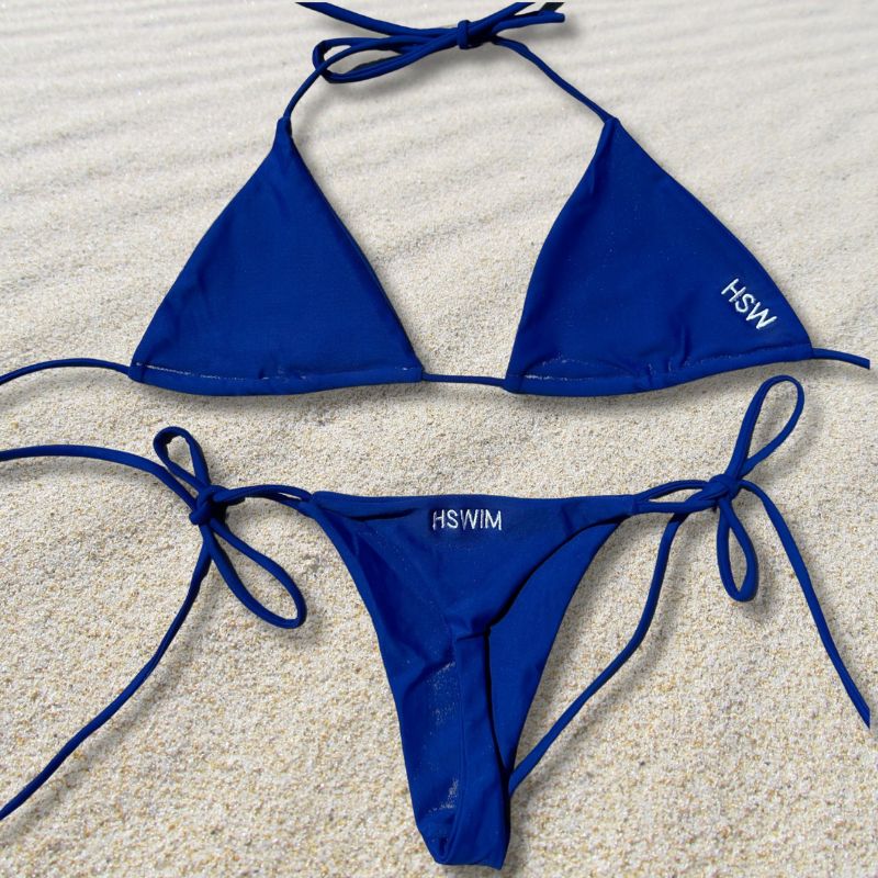 Royal Blue Sun-Kissed Bikini Set