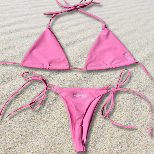 Pretty In Pink Sun-Kissed Bikini Set