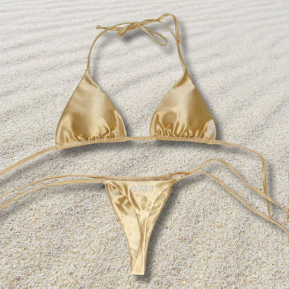 Golden Girl Summer Bikini Set