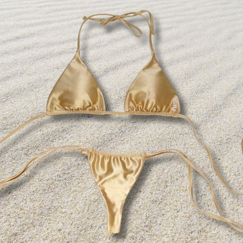 Golden Girl Summer Bikini Top