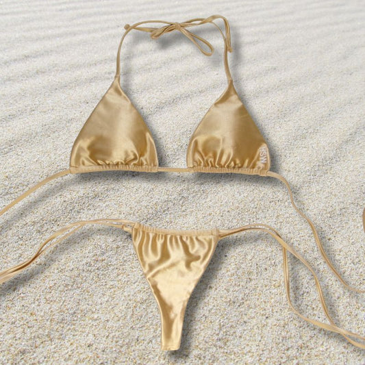 Golden Girl Summer Bikini Set