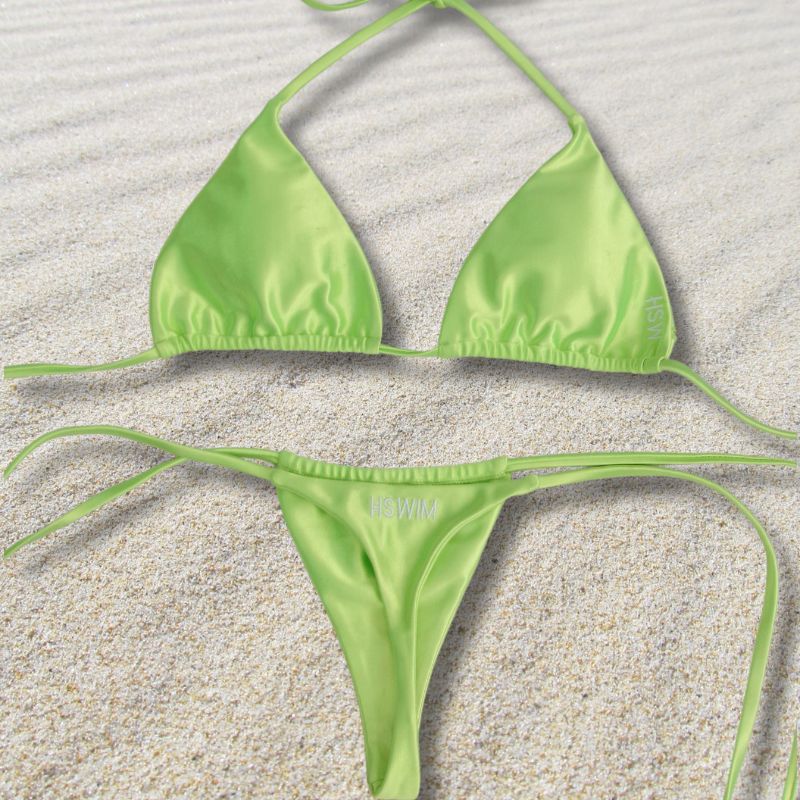 Lemon Lime Neon Summer Bikini Bottoms