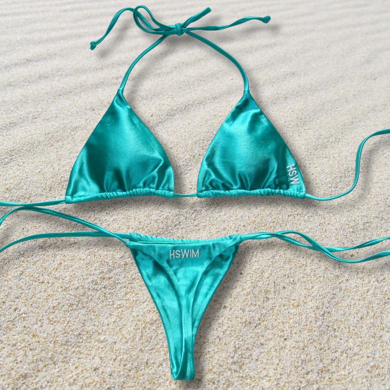 Turquoise Summer Bikini Top