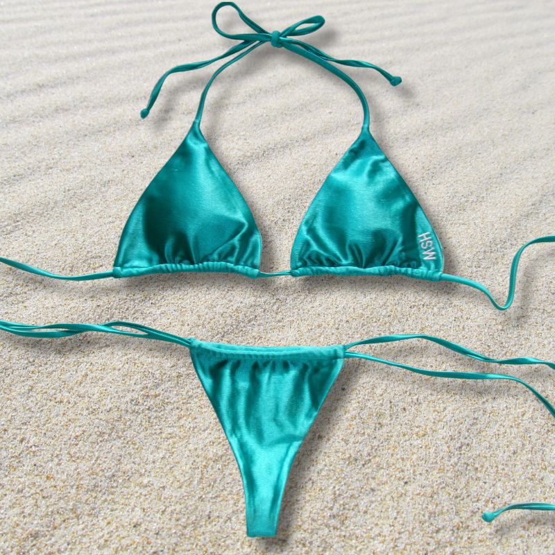 Turquoise Summer Bikini Top